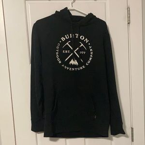 Burton Black Hoodie sz S